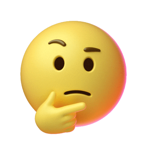 생각하는 이모지 사진